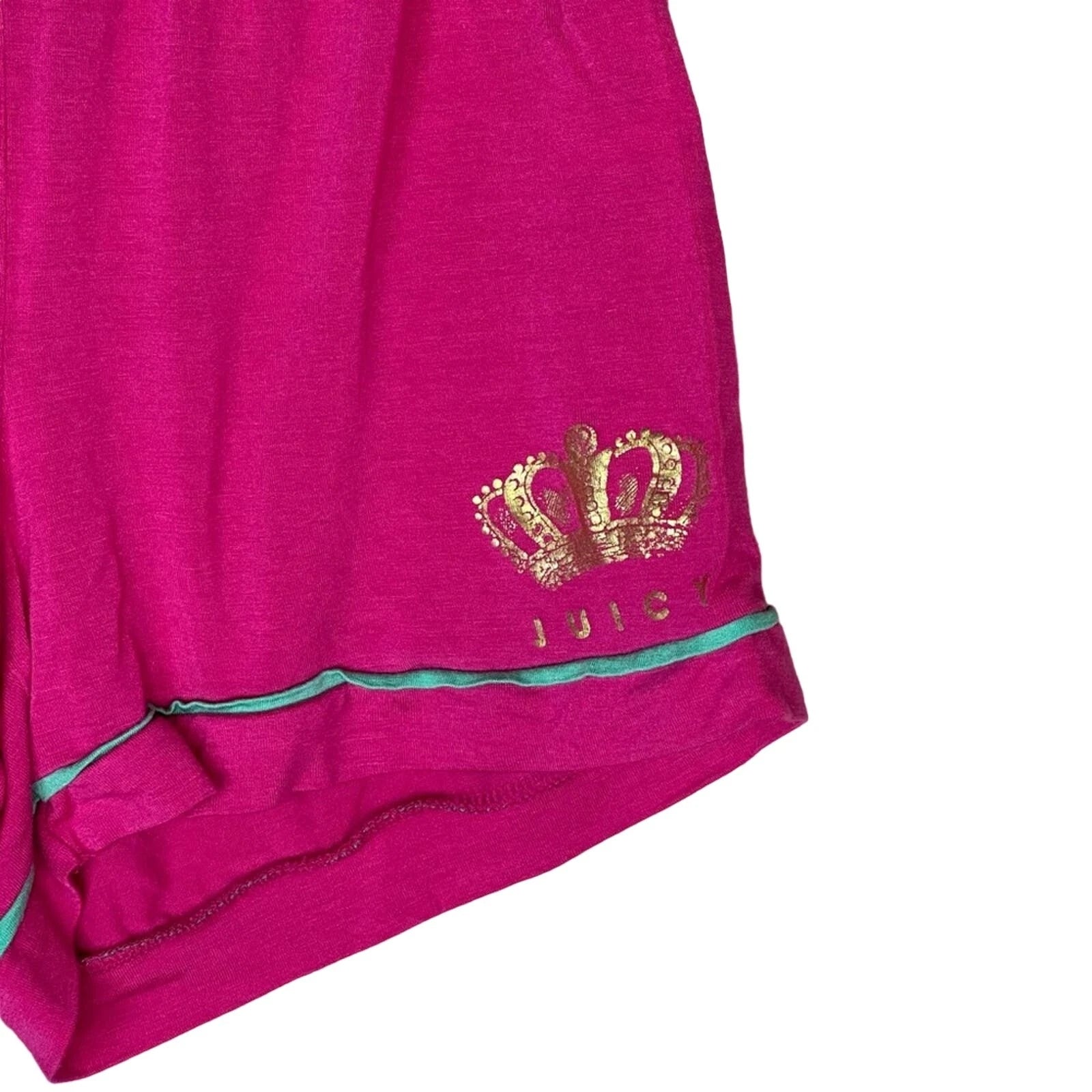 Juicy Couture Two Piece Light weight Pajama Set - PINK & GOLD