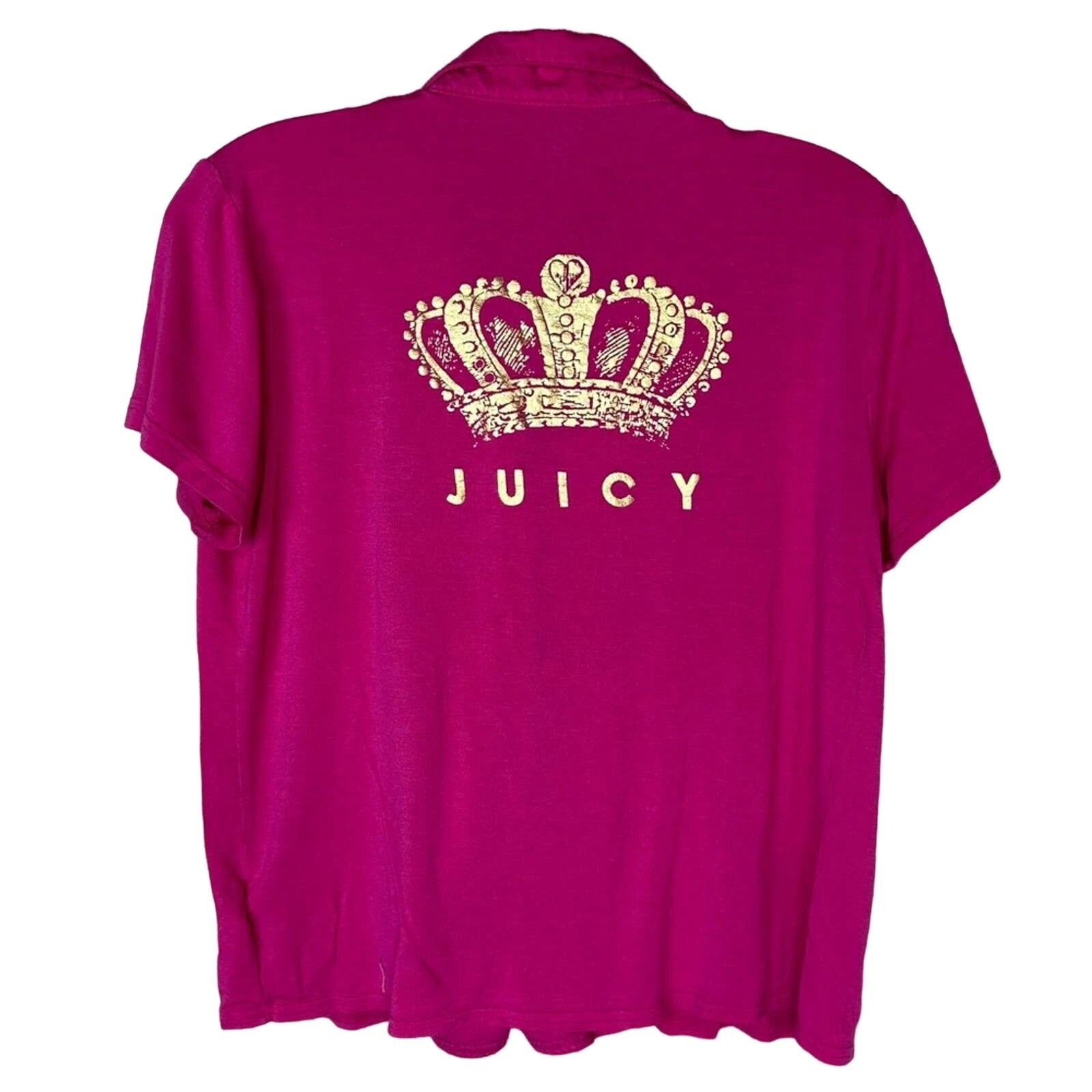 Juicy Couture Two Piece Light weight Pajama Set - PINK & GOLD