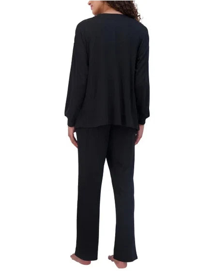 Live2Lounge Ladies' 3-piece Lounge Set | Color-Black | Sz-Large.