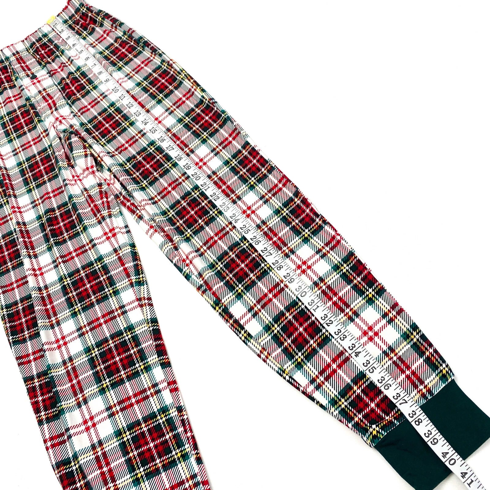 Jolly Jammies Womens Size S Long Sleeve 2 PC Pajama Set Christmas Tartan Plaid