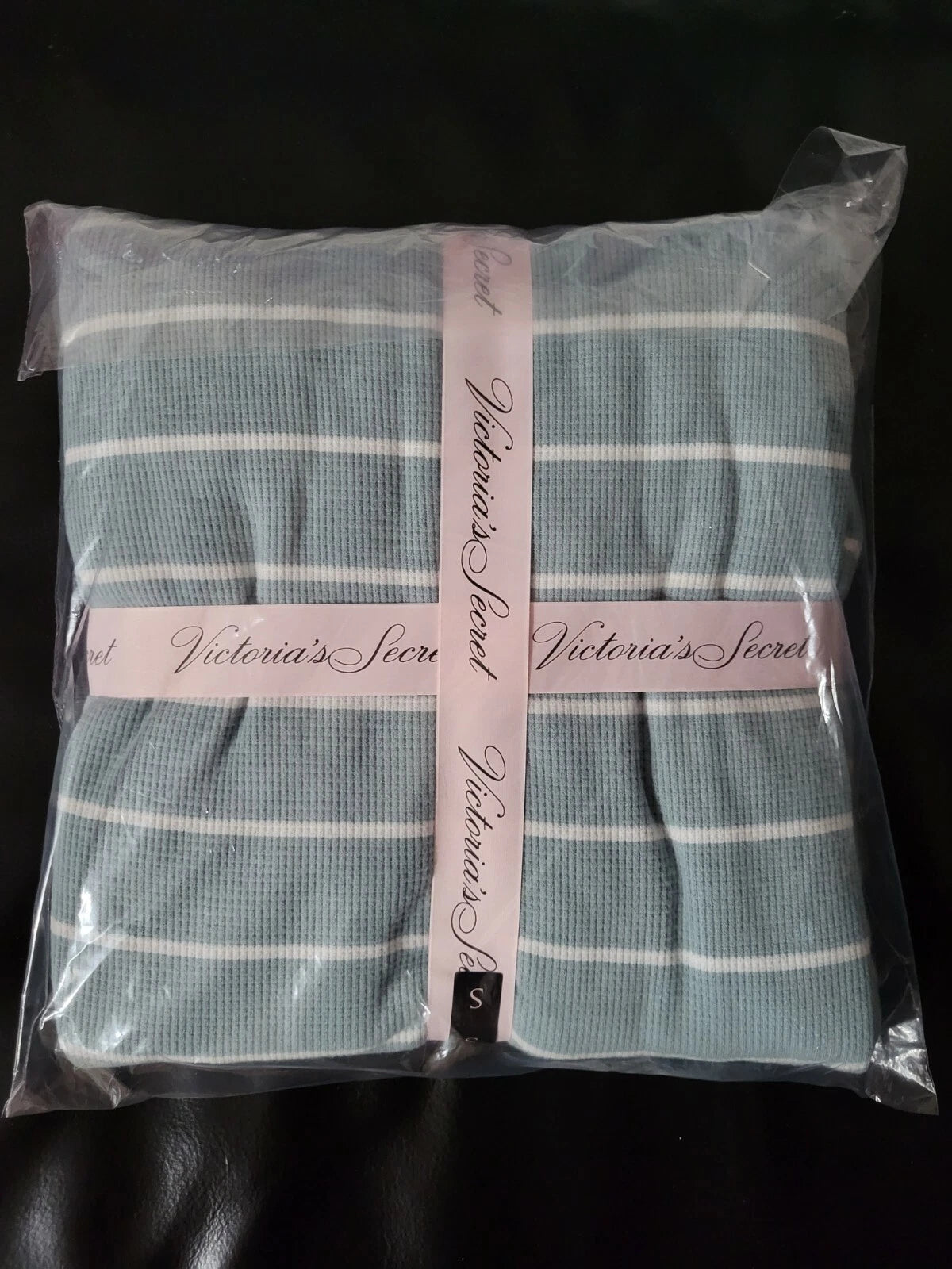 Victoria Secret Glow Waffle Tee and Jogger Set size S