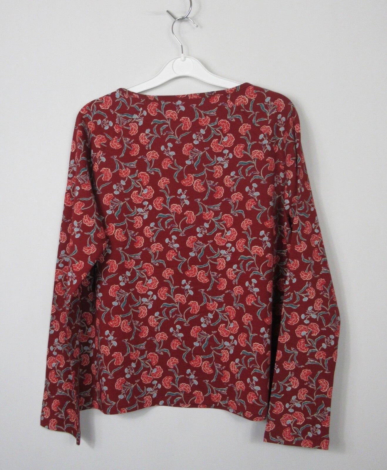 Seasalt Cornwall Setting Sun Jersey Pyjamas Smudged Carnation Jam/Red  8 - 18