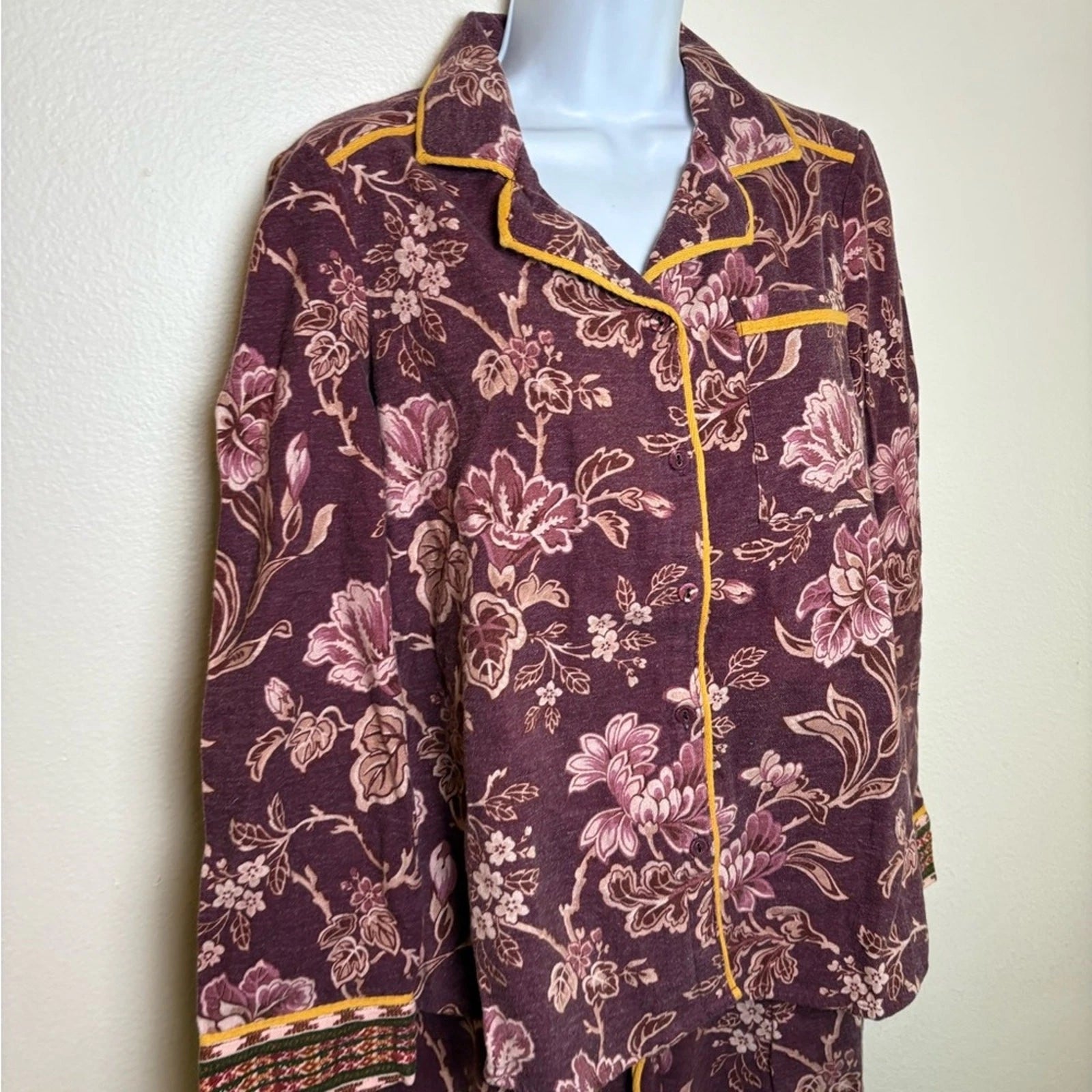 NEW Sundance Brunch Floral Pajama Set SIZE S