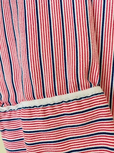 Lauren Ralph Lauren Women's Printed Notched-Collar Pajamas Set Pink Stripe XS