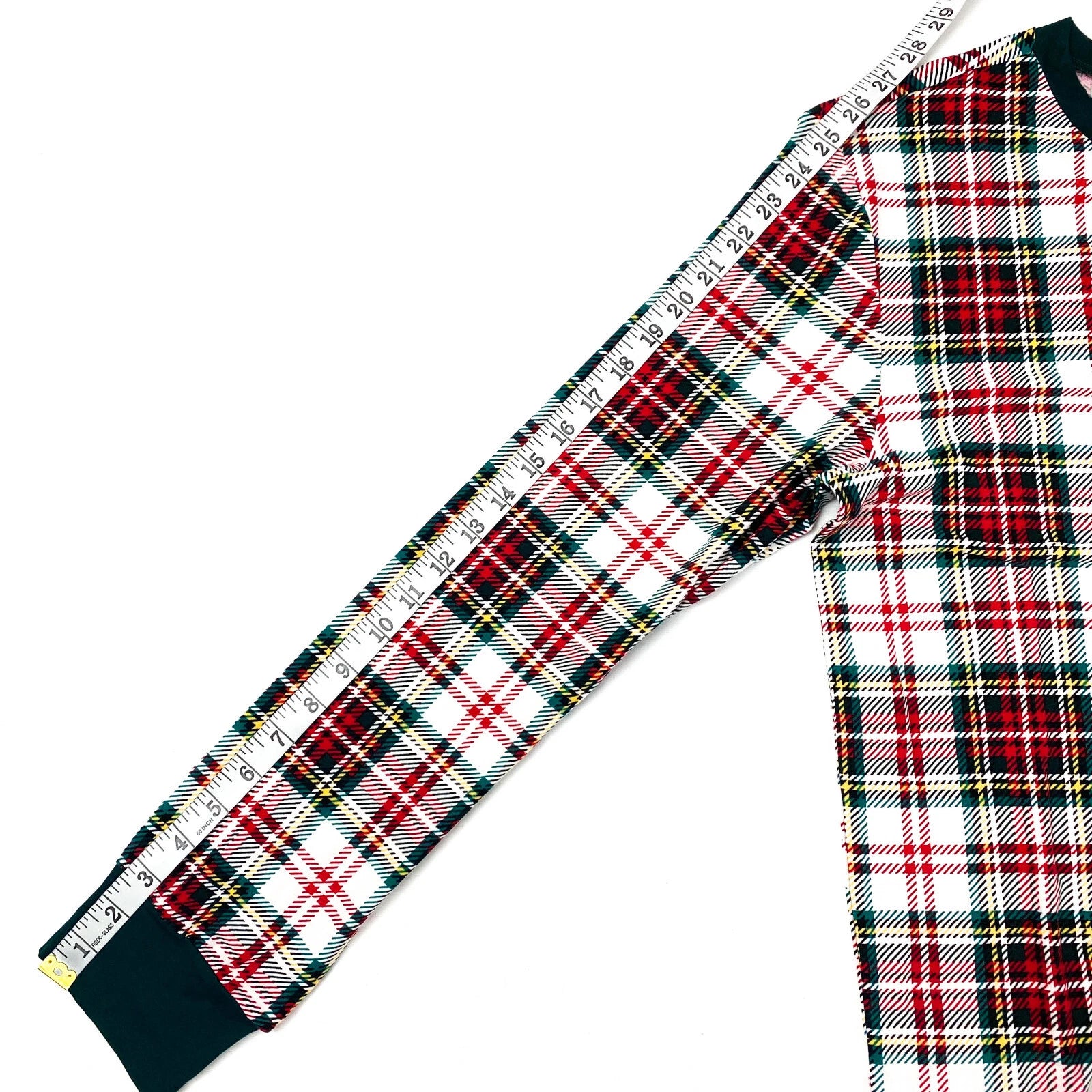 Jolly Jammies Womens Size S Long Sleeve 2 PC Pajama Set Christmas Tartan Plaid