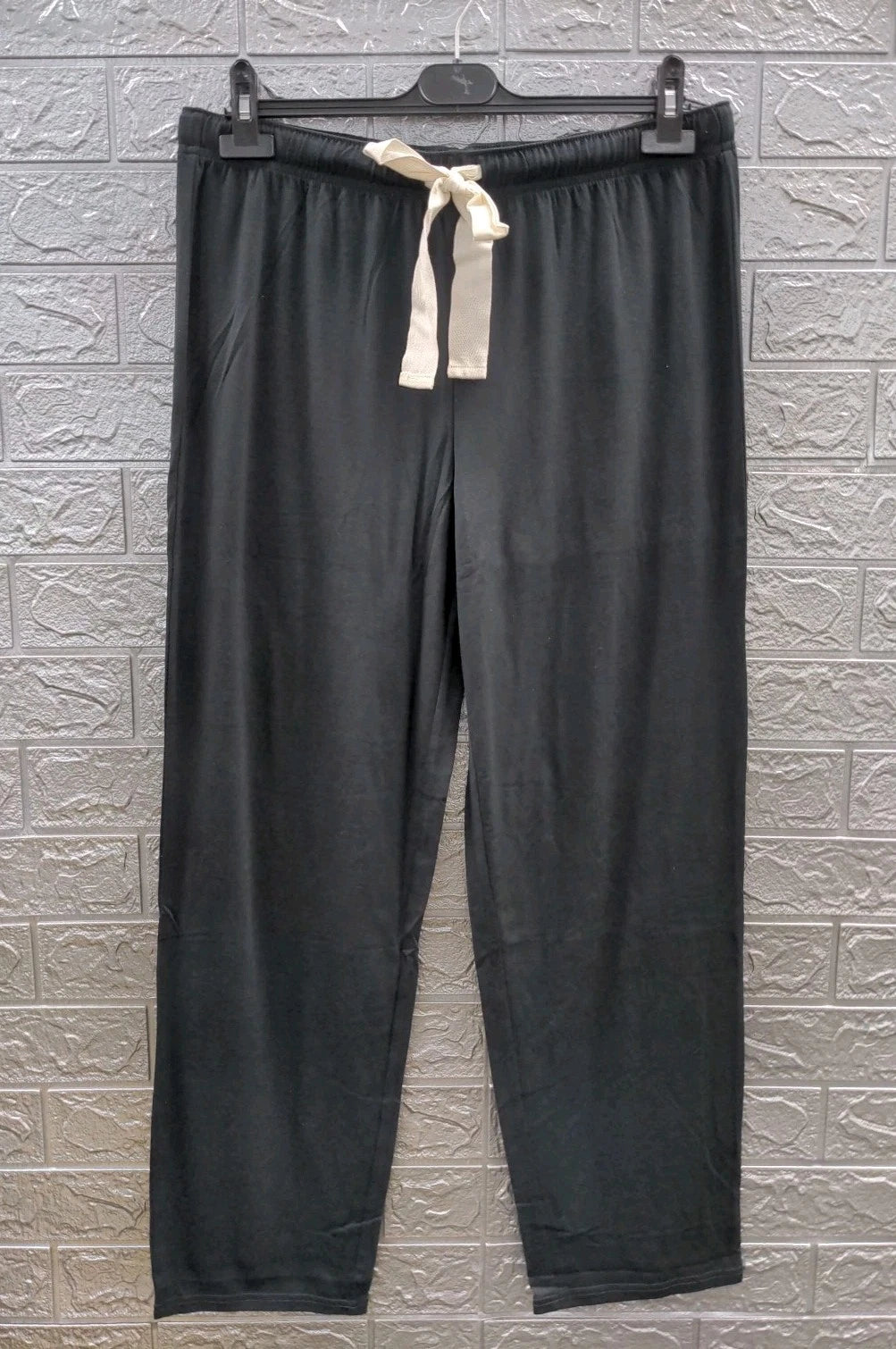 New Felina Jessie Long Sleeve Pajama Set Black Size L