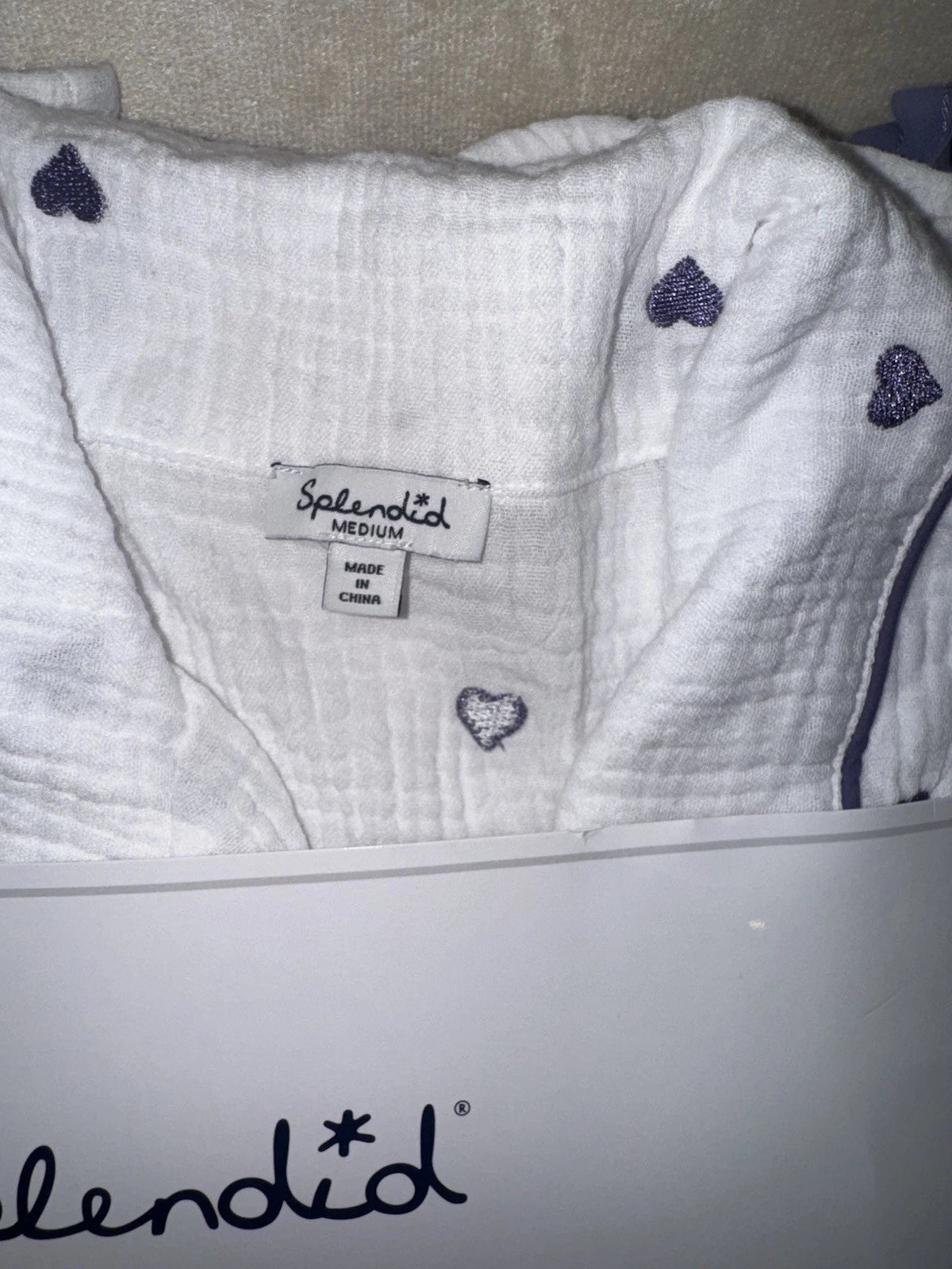 NEW! - Splendid Long Sleeve Pillowsoft Pajama Set Lottie Love Sleep set MED