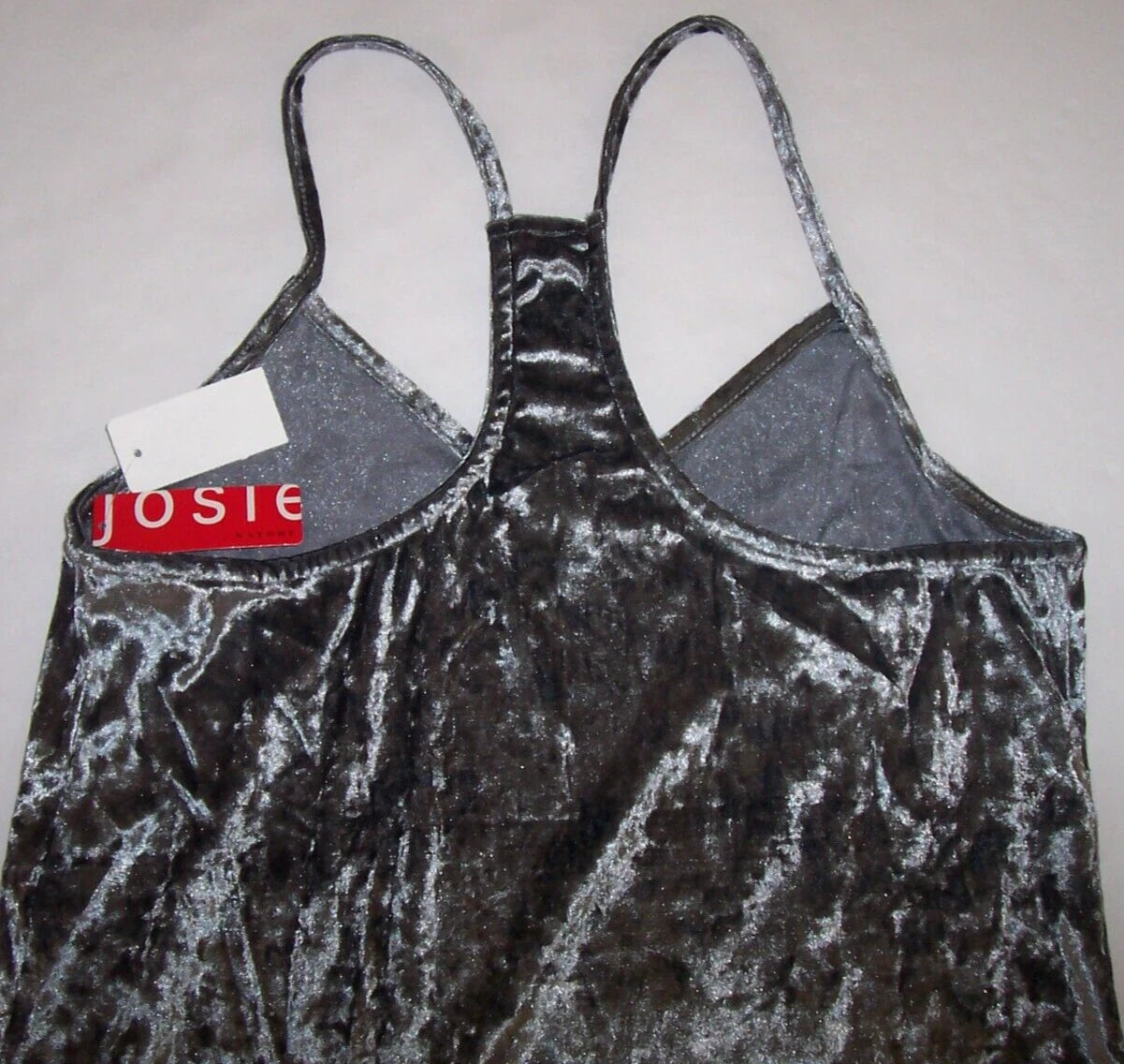 NWT Josie Natori GRANITE GRAY VELVET CRUSH Soft Pajama/Lounge Set S GORGEOUS
