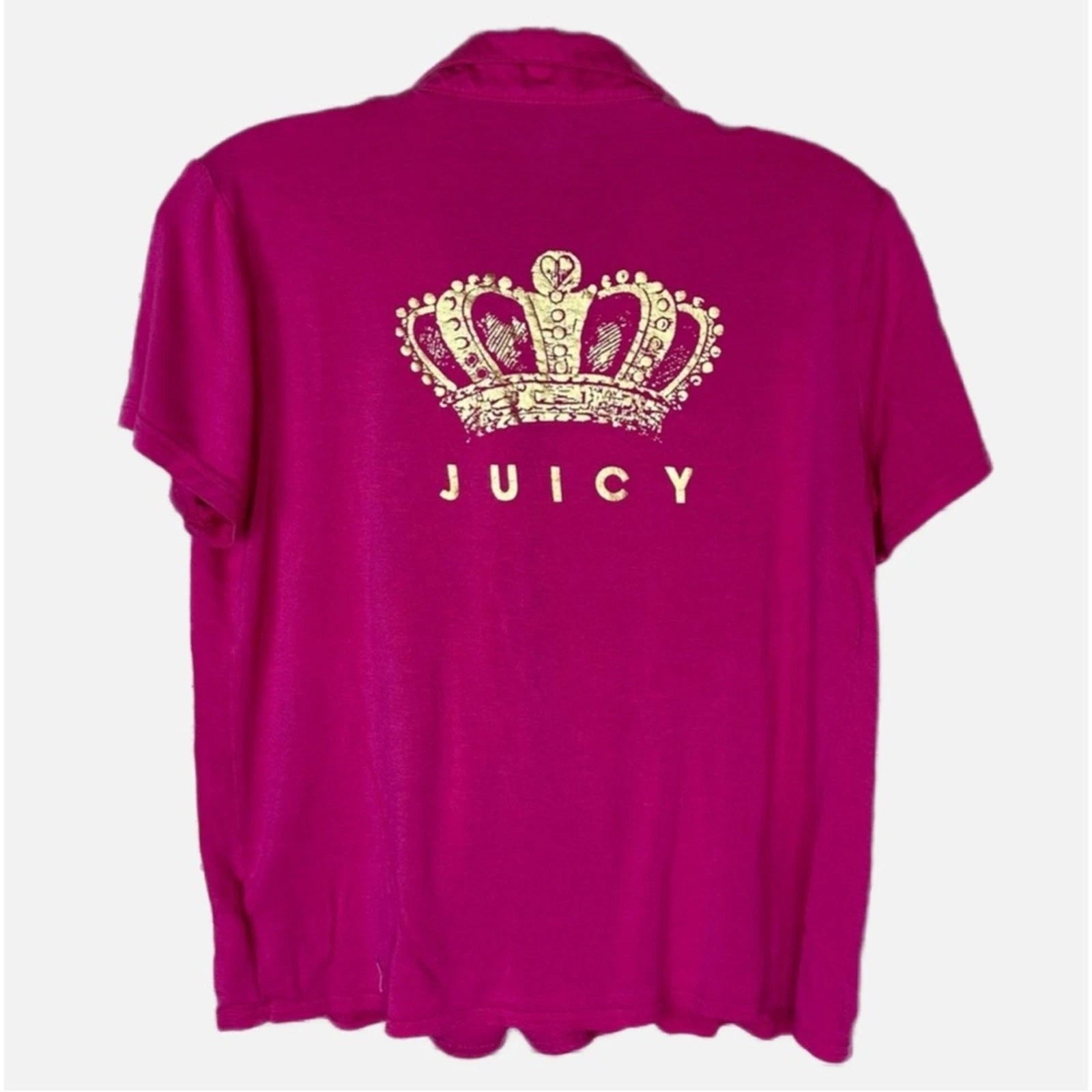 Juicy Couture Two Piece Light weight Pajama Set - PINK & GOLD