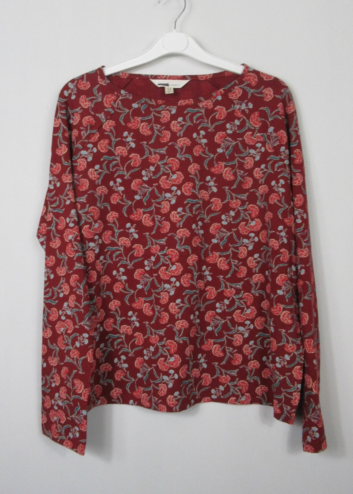 Seasalt Cornwall Setting Sun Jersey Pyjamas Smudged Carnation Jam/Red  8 - 18