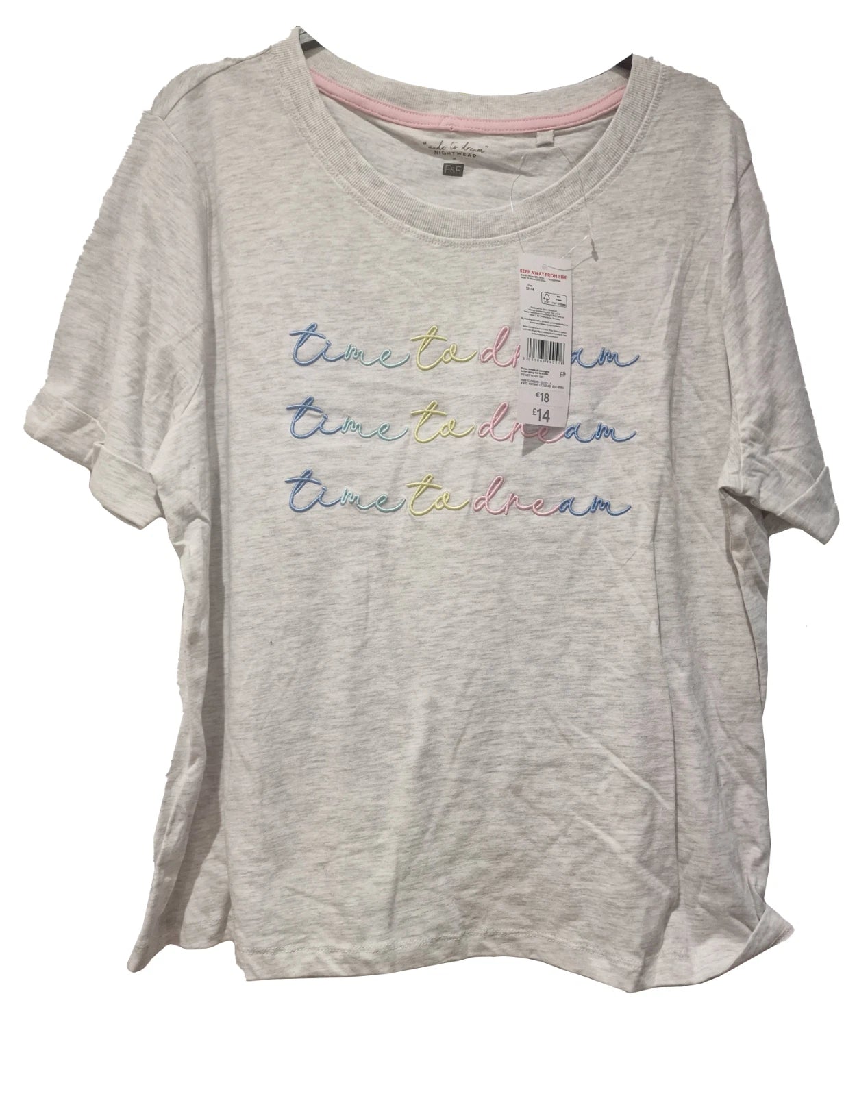 Ladies Pjs Pyjamas summer Set Shorts and T-shirt sizes 6-22 NEW