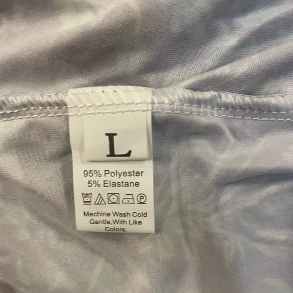 NIP Purple Dog Print Pajama Set Shorts Collared Button Front Top Amethyst NEW! L