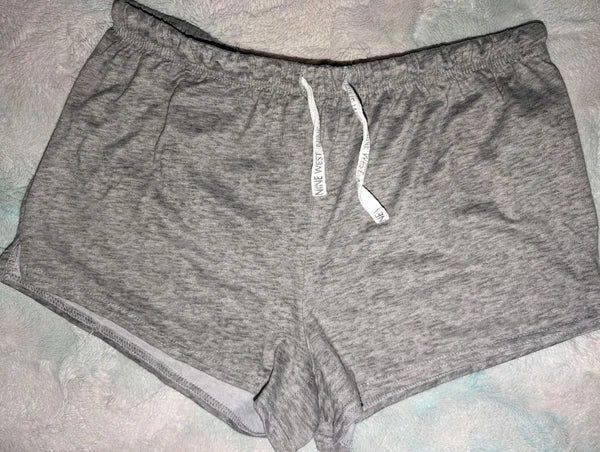 Nine West Women's Soft Sleepwear Shorts Pajama Shorts Gray Size Small Used
