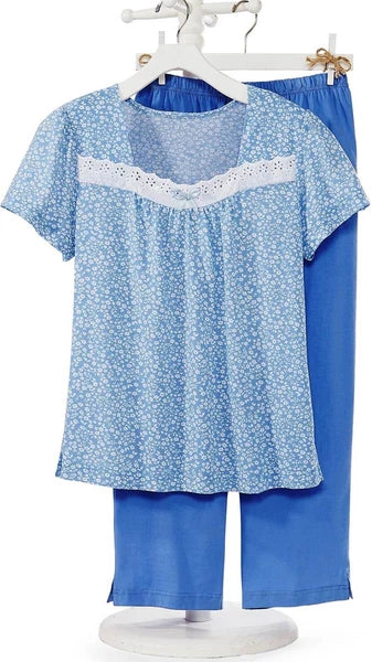 New  Soft Knit Pajama Set 1X-2X-3X