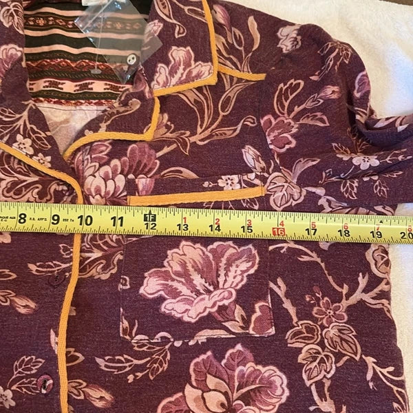 NEW Sundance Brunch Floral Pajama Set SIZE S