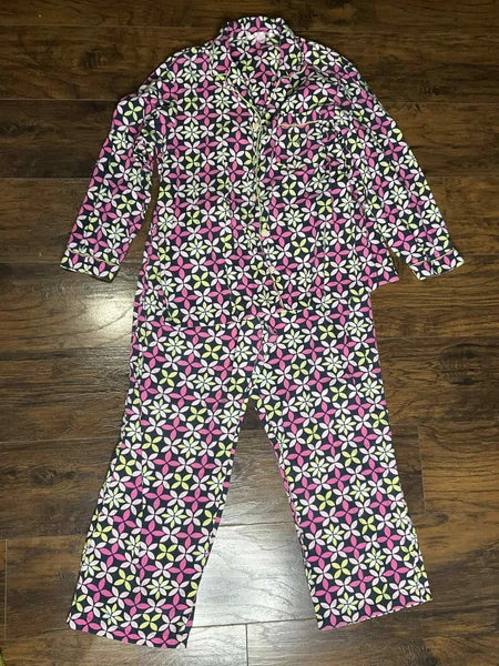 Victoria’s Secret 2 Piece 100% Cotton Pajama Set Size Large