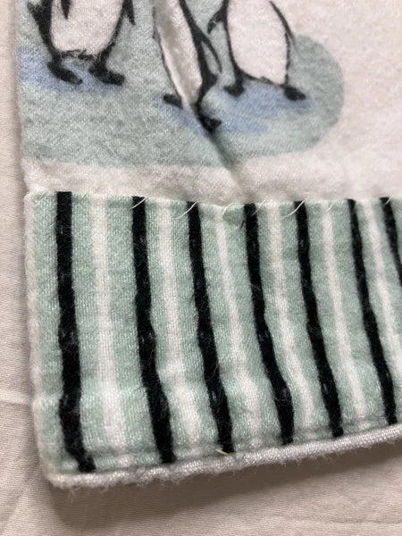 Munki Munki Pajama Set Penguines Top Bottoms Comfy Cozy Flannel Jammies Relax Pj