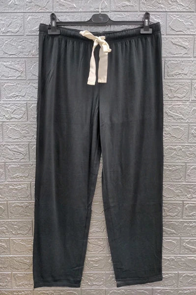 New Felina Jessie Long Sleeve Pajama Set Black Size L