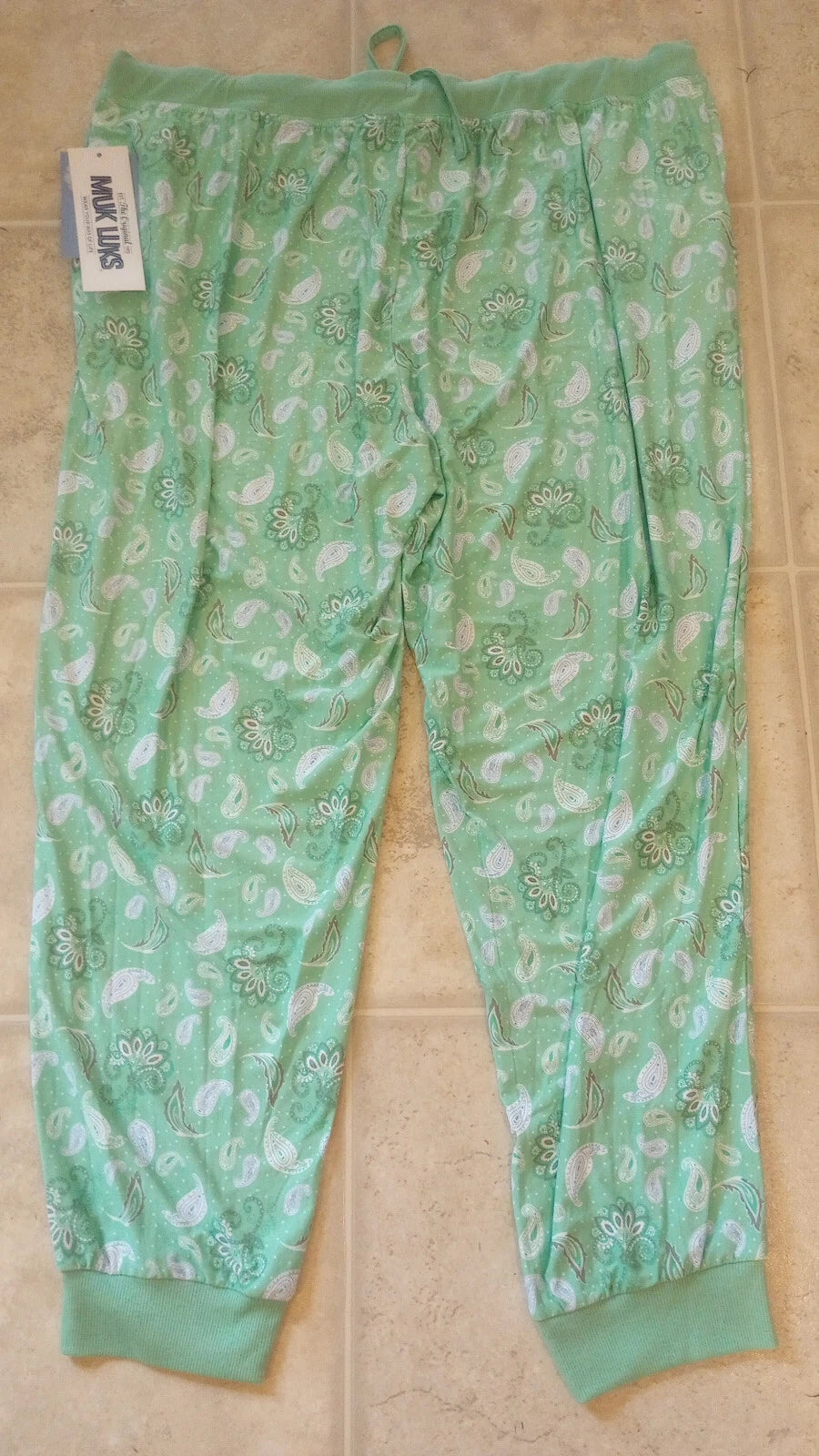 Muk Luks Dream Knit Pajamas/Loungewear Shirt/Pant Set Size 2X Super Soft Jogger