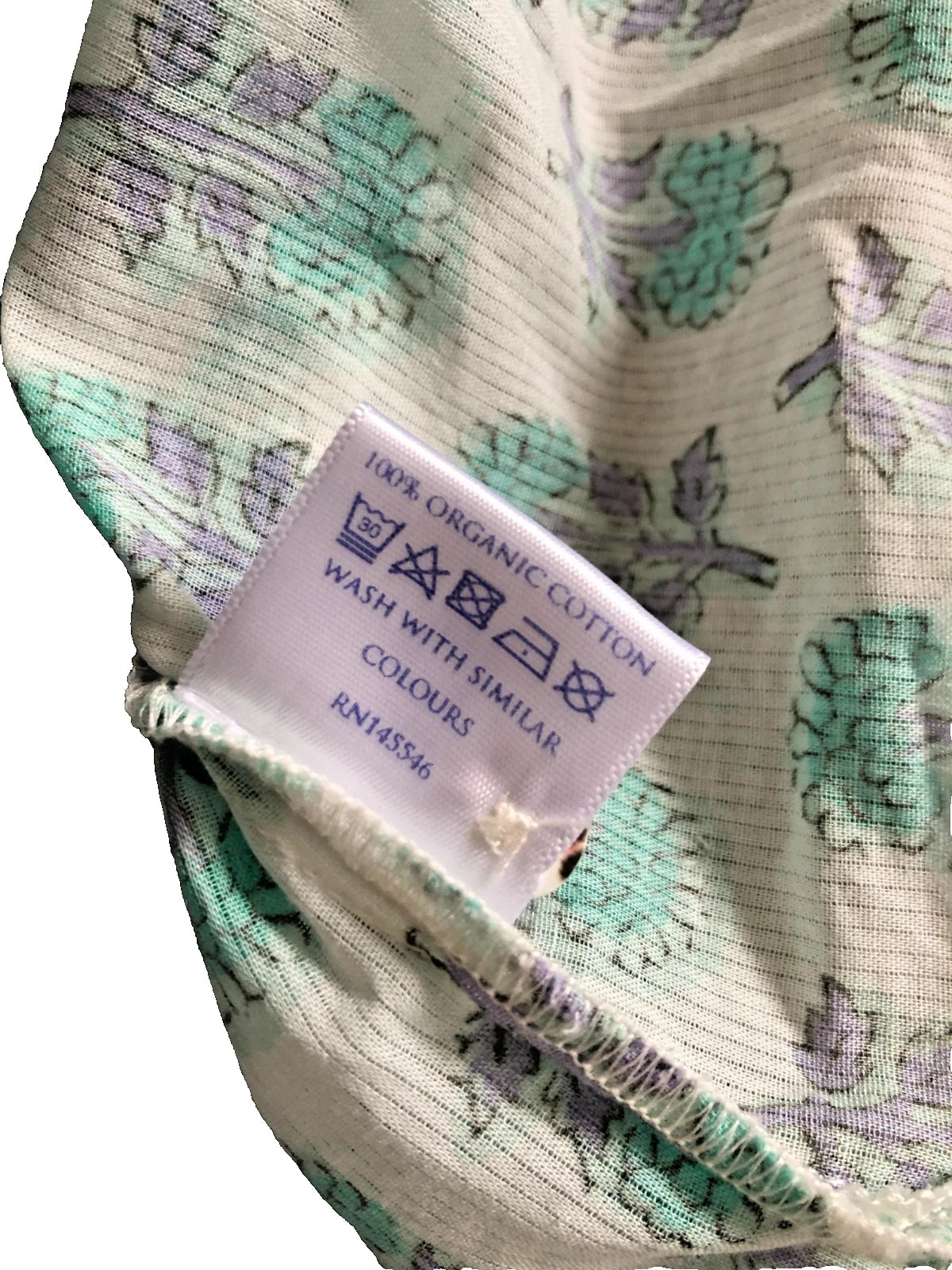 Brora Pyjamas Set Size 8 Button Up Pockets 100% Organic Cotton Quality Excellent
