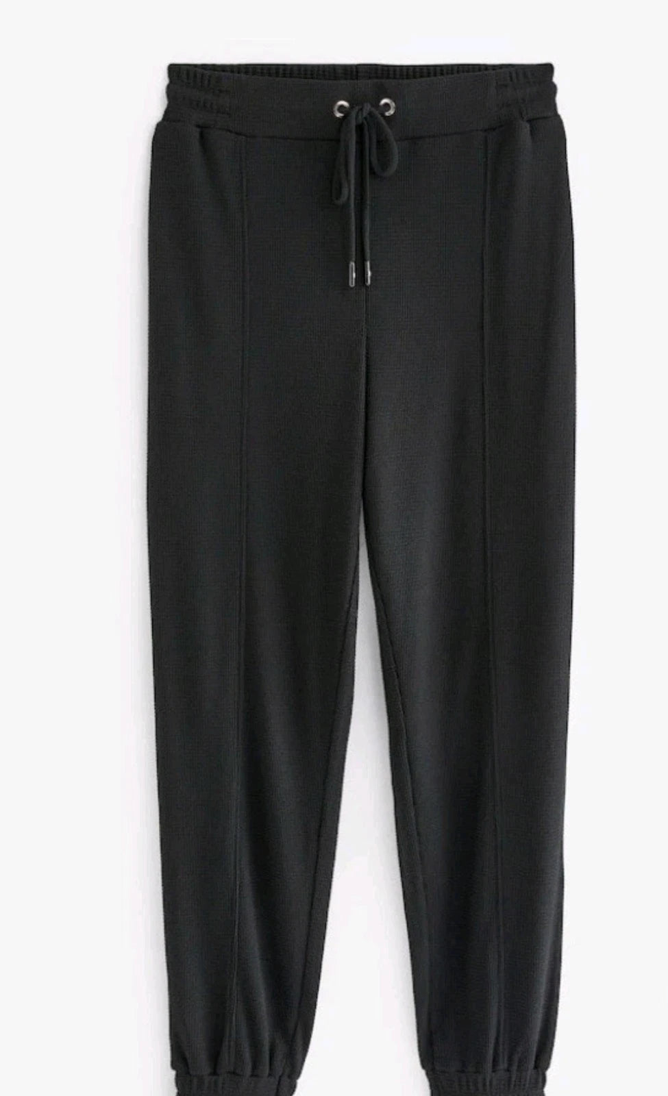 Ted Baker Size 10 Womens Black Waffle Pyjamas Joggers Loungewear Set BNWT