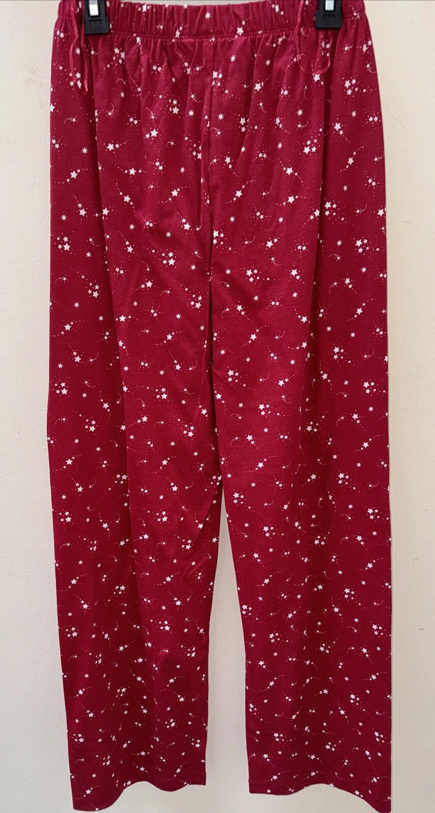 Bon Marche Red All Over Star Print  Pyjama Set Long Sleeve 20/22 BNWT Rrp £16