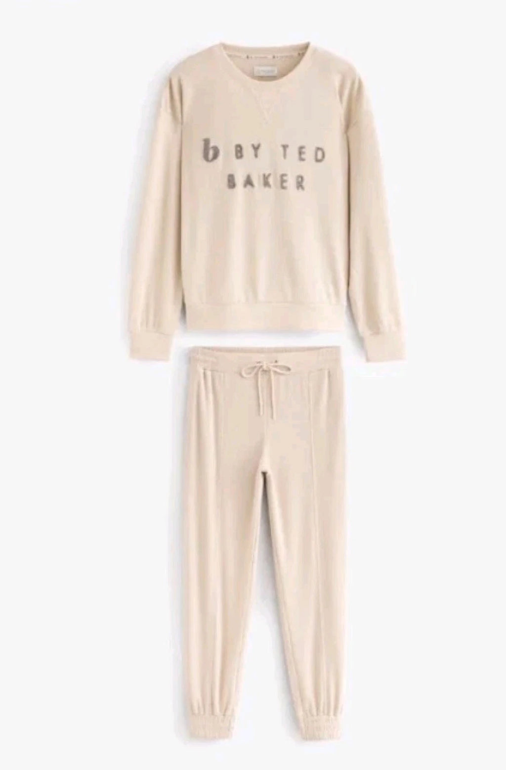 Ted Baker Size 18 Womens Waffle Pyjamas Joggers Loungewear Set BNWT