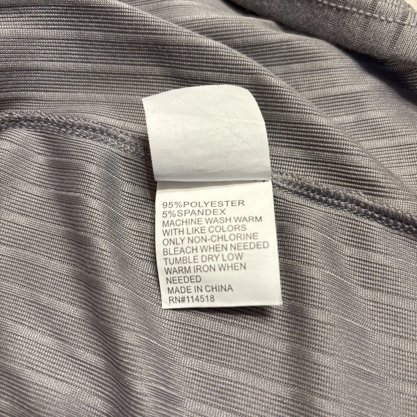 Andree Joan 2 Piece Women’s Pajama Set Size Large Gray Brand New