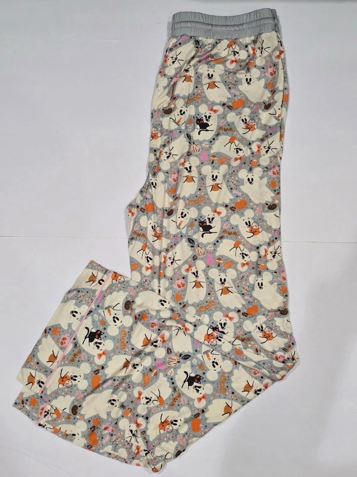 2025 Disney Minnie Mouse Ghost HALLOWEEN 2 Piece Pajama Size XL Extra Large New