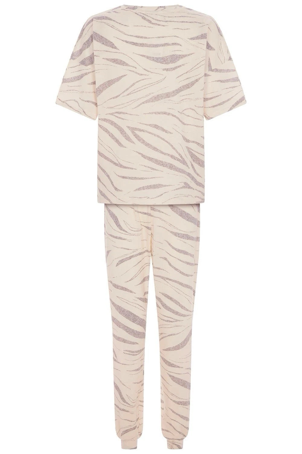 Bon Marche Animal  Print Soft Touch  Pyjamas/lounge Set Short Sleeve 12/14 BNWT