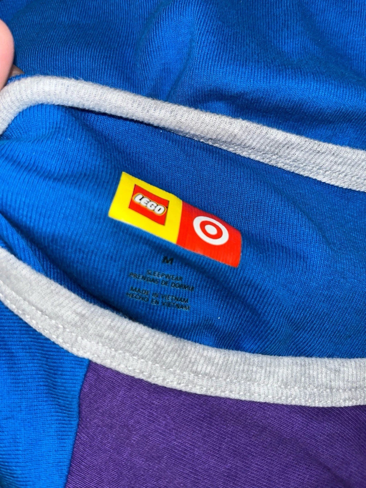 Medium Womens Lego Target Sleepwear Pajama Shirt