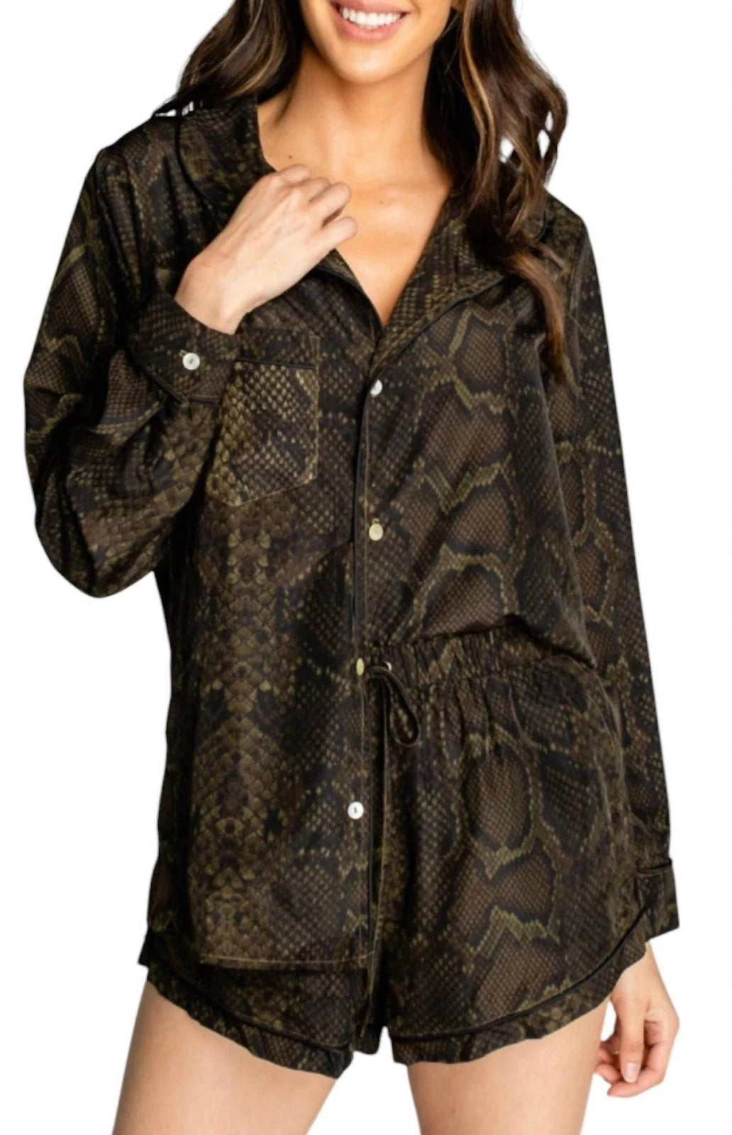 Buddylove Anna Pajama Set Olive