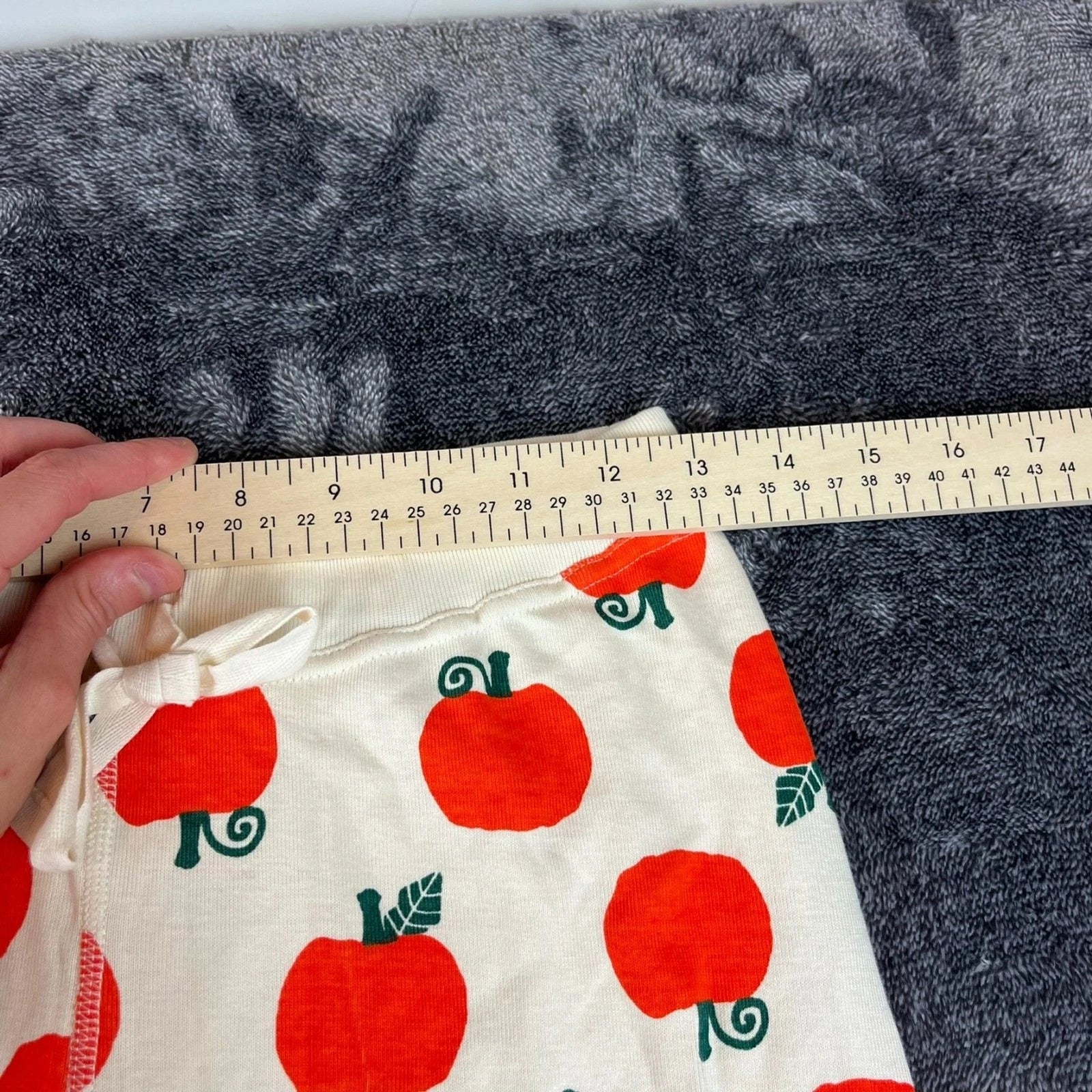 Hanna Andersson Organic Cotton Pumpkin Pajama Set Pants Top Women's S/M