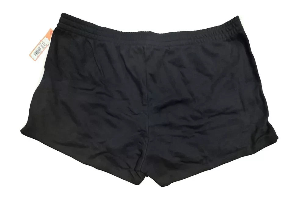 Colsie -Women's Plus Size Retro Striped Lounge Pajama Shorts Black 3X-(NWT)