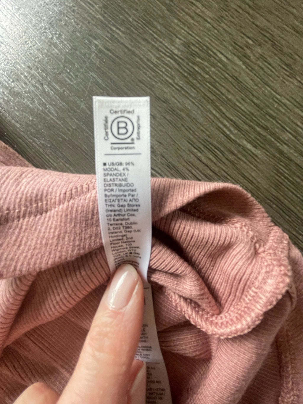 Athleta Well Rested Ribbed Sleep Soft Pink Shorts Tank NWOT Pajama Set Medium