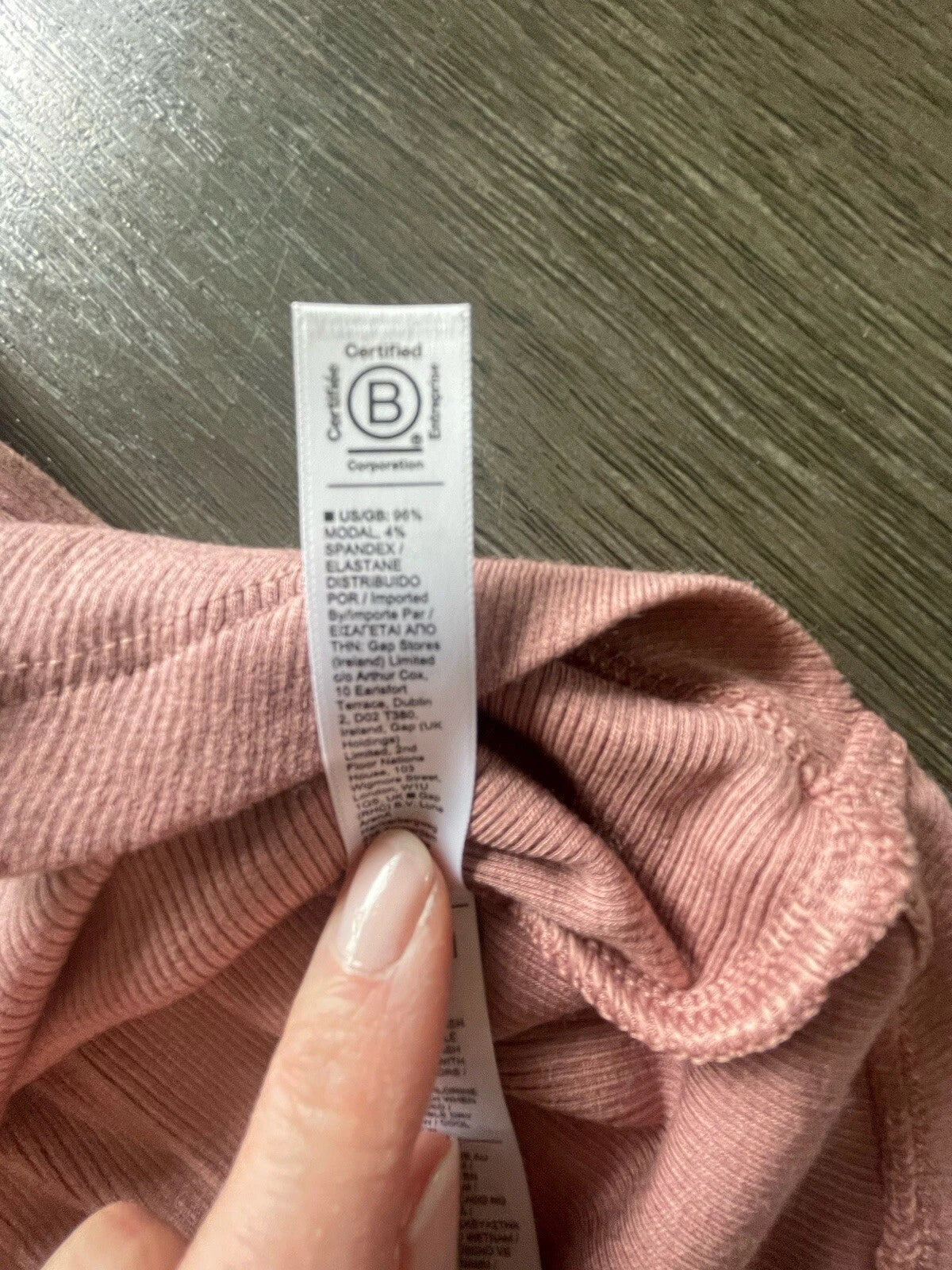 Athleta Well Rested Ribbed Sleep Soft Pink Shorts Tank NWOT Pajama Set Medium