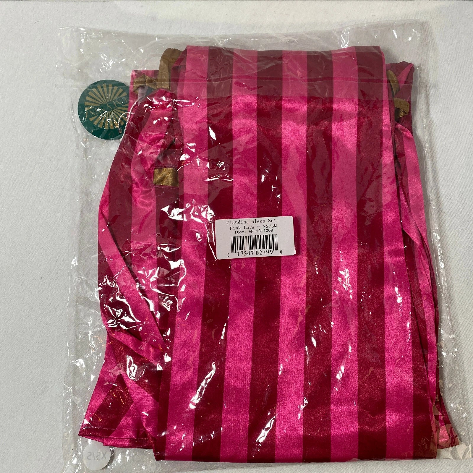 Honey Minx Women's Claudine Sleep Set Size XS/S - Pink Lava - Brand New
