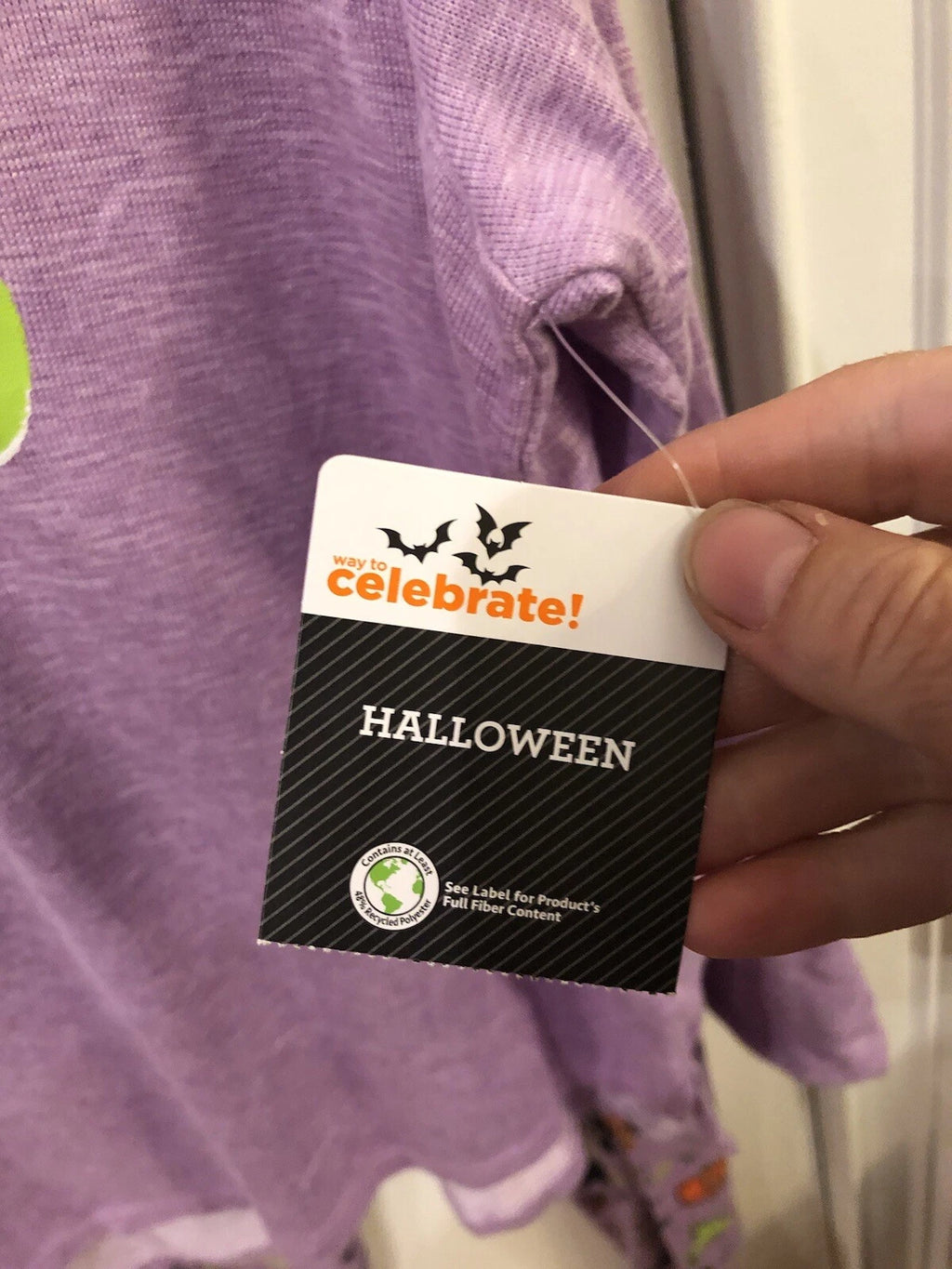 NWT Womens Purple Witch Halloween Pajamas Size XL Sleep Set SKU WR Long Sleeved