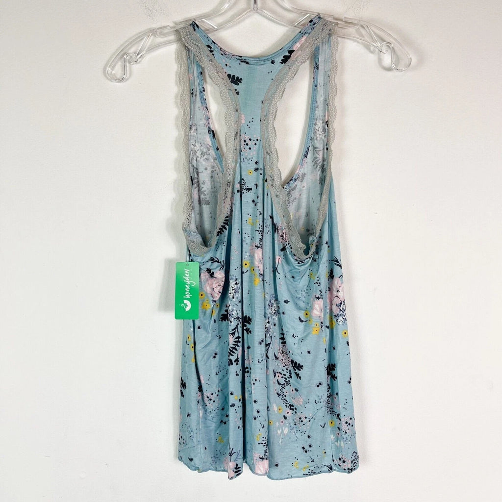 Honeydew NWT All American Shortie Set Blue Floral Size L