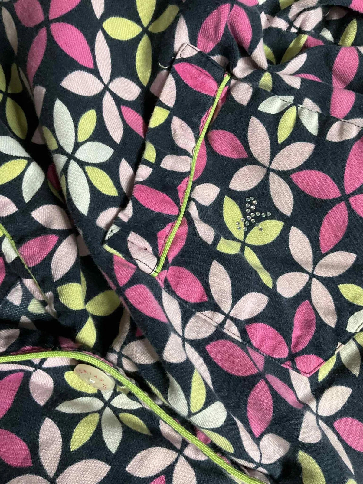 Victoria’s Secret 2 Piece 100% Cotton Pajama Set Size Large