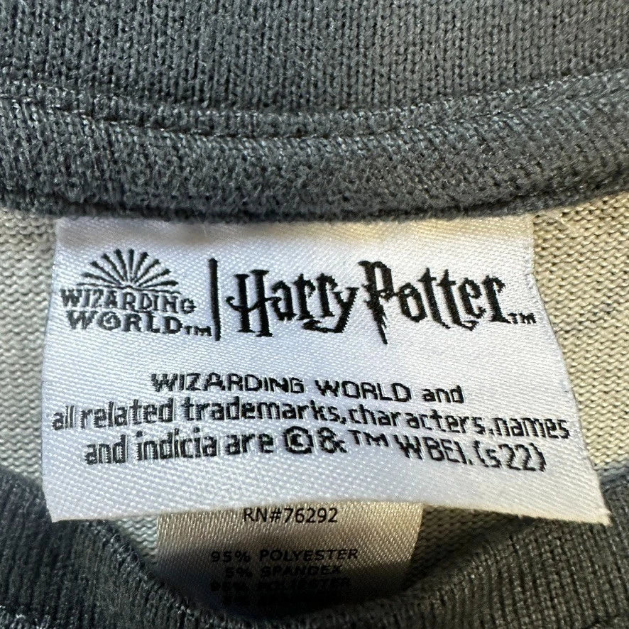 Harry Potter Womens XS Pajama Set Long Sleeve Joggers Lounge Grey