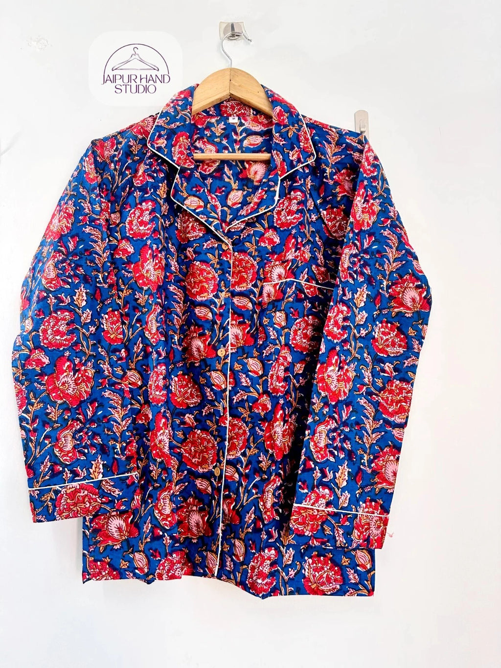 Cotton Pajamas and Shirt Indian Pj Set Women's Summer Dress Cotton Pajamas Set .
