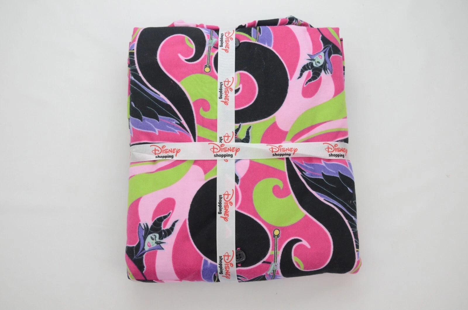 Disney Maleficent Flannel Pajama Set PJ's Women's Size Large New with Tags