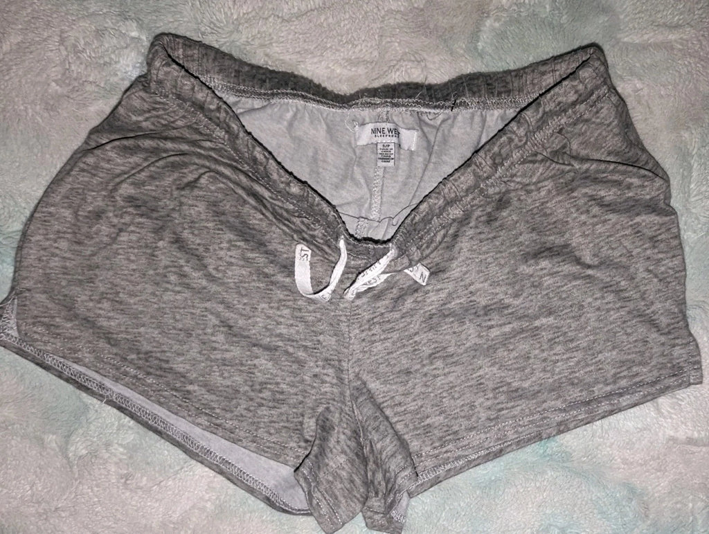 Nine West Women's Soft Sleepwear Shorts Pajama Shorts Gray Size Small Used
