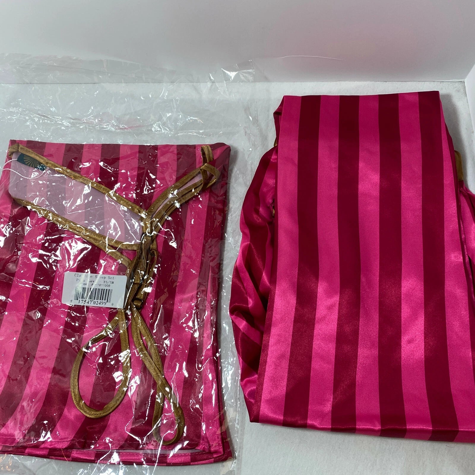 Honey Minx Women's Claudine Sleep Set Size XS/S - Pink Lava - Brand New