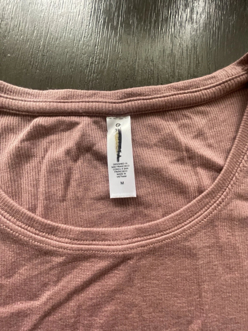 Athleta Well Rested Ribbed Sleep Soft Pink Shorts Tank NWOT Pajama Set Medium