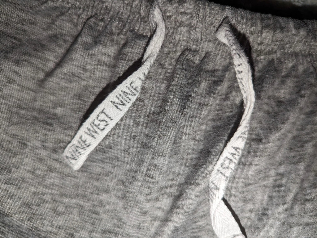Nine West Women's Soft Sleepwear Shorts Pajama Shorts Gray Size Small Used