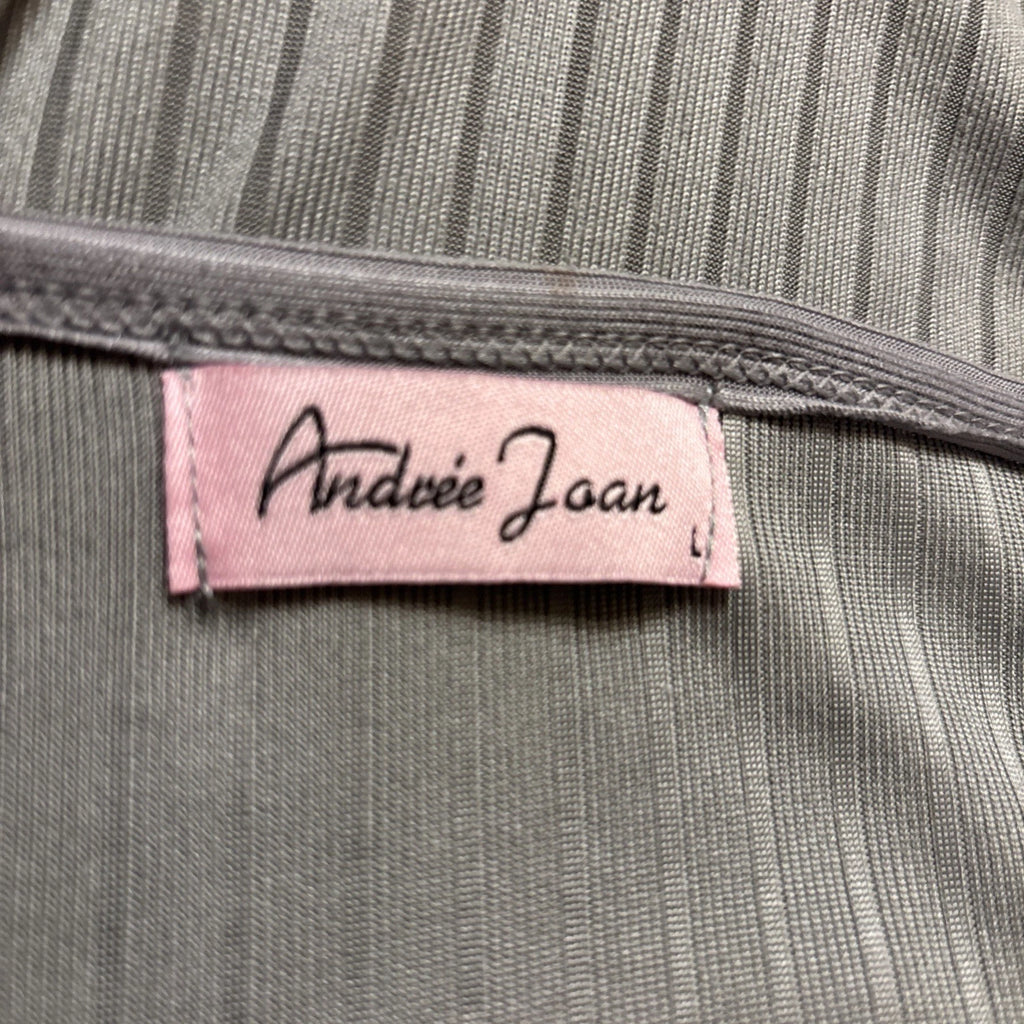 Andree Joan 2 Piece Women’s Pajama Set Size Large Gray Brand New