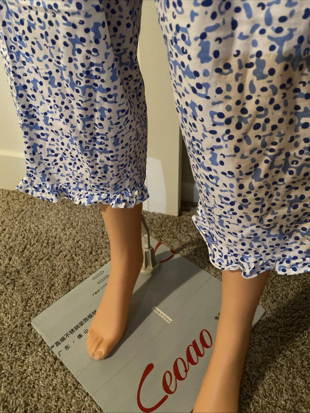 Cozee Corner 2-Piece 100% Cotton Pajama/pj  Set for Women Size 2x