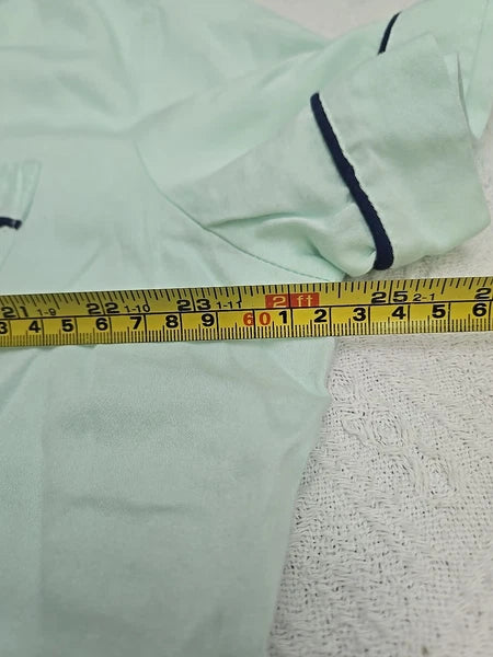 Cabernet  Classics 100% cotton Mint green pajama set Capri Pants Size XL